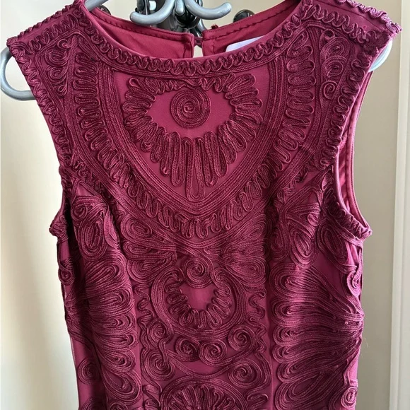 JS Collections Burgundy Maxi Dress - Picture 4 of 9